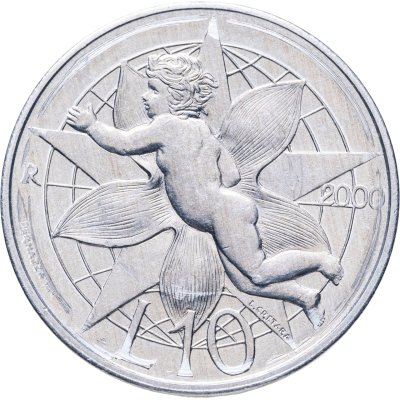 купить Сан-Марино 10 лир (lire) 2000