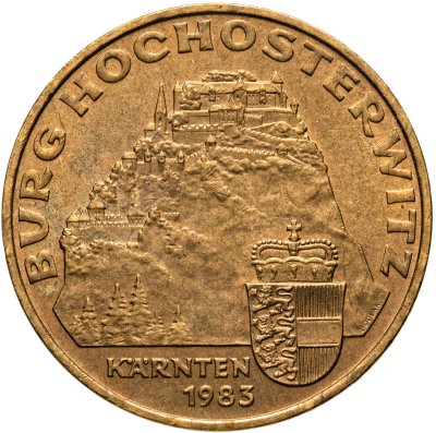 купить Австрия 20 шиллингов 1983 "Замок Гохостервитц"