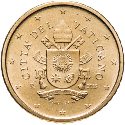 купить Ватикан 50 евроцентов 2018