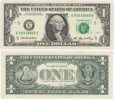 купить США 1 доллар 2006 год (Pick 523а) E - Richmond VA