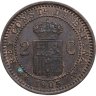 Купить Испания 2 сентимо (centimos) 1905