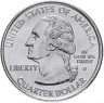 Купить США 1/4 доллара (квотер, 25 центов) 2007 D "Штат Юта"