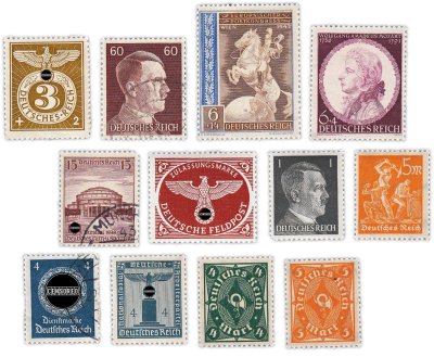 купить Германия набор из 12 марок "Третий Рейх"