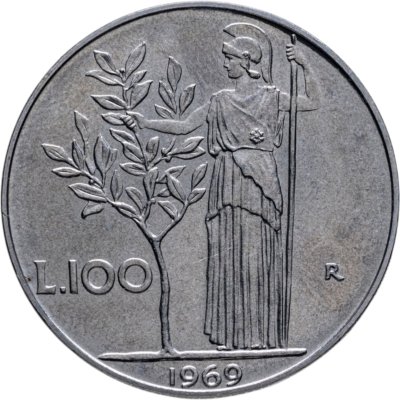 купить Италия 100 лир 1969-1983случайный год