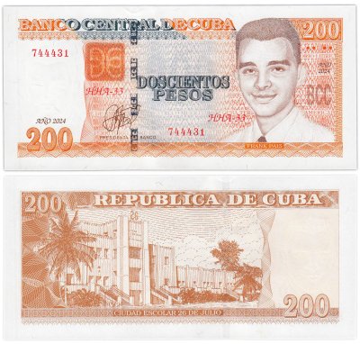 купить Куба 200 песо 2024 год (P-130)
