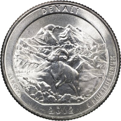 купить США 25 центов [Квотер] 2012 P [KM#523] "Национальный парк Денали - Denali [Alaska]"