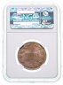 Купить 10 пенни (pennia) 1917, монета для Финляндии с гербовым орлом в слабе NGC MS64BN