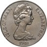 Купить Остров Мэн 1 крона 1981 "Премия Герцога Эдинбургского: сестринское дело, туризм, плавание"