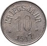 Купить Германия, Рехау 10 пфеннигов 1917
