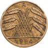Купить Германия 10 рейхспфеннигов (reichspfennig) 1924 знак монетного двора "A" — Берлин