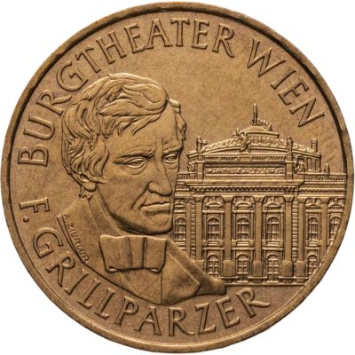 купить Австрия 20 шиллингов (shillings) 1991 "200 лет со дня рождения Франца Грильпарцера"