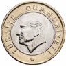 Купить Турция 1 лира (lira) 2018