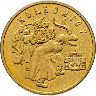 купить Польша 2 злотых (zlote) 2001 "Ритуалы Польши - Коляда"