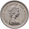 Купить Фолклендские острова 5 пенсов (pence) 1998, молодая королева