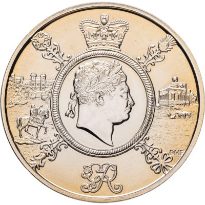 купить Великобритания 5 фунтов 2020 "200 лет со дня смерти Короля Георга III"