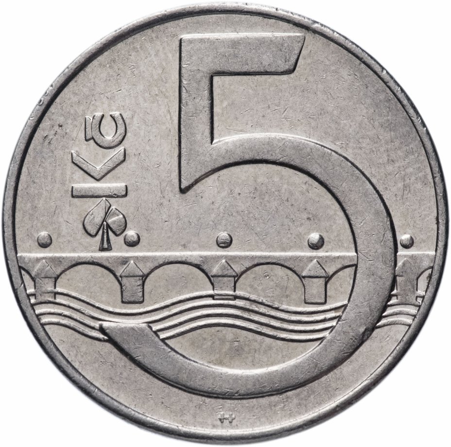 купить Чехия 5 крон (koruna) 1993-1996