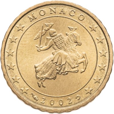 купить Монако 10 центов (cents) 2002