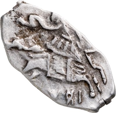 купить Петр I Алексеевич Романов, Копейка 1711 г. (ѰАI)