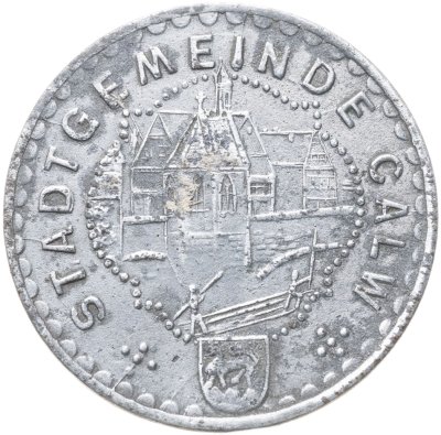 купить Германия, Калв 10 пфеннигов 1919