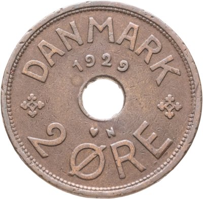 купить Дания 2 эре (ore) 1929