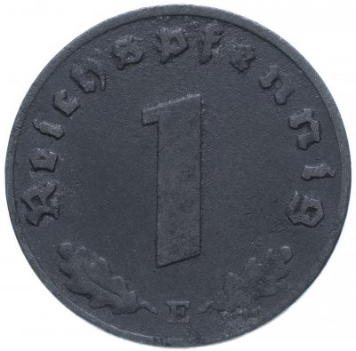 купить Германия 1 рейхспфенниг (reichspfennig) 1940-1945 "E"