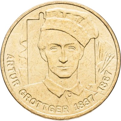 купить Польша 2 злотых 2010 "Художник Артур Гротгер"