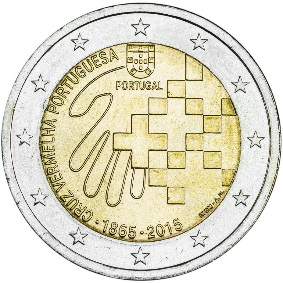 купить Португалия 2 евро 2015