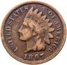 Купить США 1 цент 1897 "Indian Head Cent"