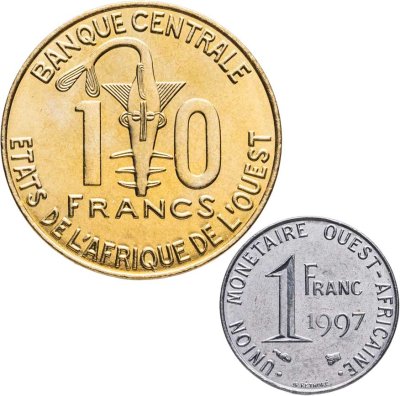 купить Западная Африка набор монет 1997-2009 (2 штуки)