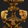 Купить Подсвечник с фигурами белок и летучих мышей, бронза, золочение, Западная Европа, 1890-1910 гг.