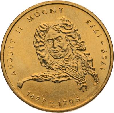 купить Польша 2 злотых 2002 Польские Короли - Август II Сильный