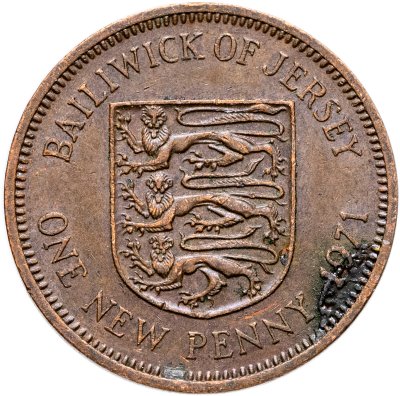 купить Джерси 1 новый пенни (new penny) 1971