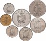 Купить Мальта - набор 7 шт - 1, 2, 5, 10, 25, 50 центов + 1 лира 1991 - 2007