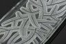 Купить Фруктовница с рельефным матовым декором в виде еловых веток, Verlys (?), стекло, инталия, матирование, Франция, 1920-1930 гг.