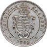 Купить Германия Саксония 2 гроша 20 пфеннигов 1865