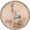 Купить США 1 доллар 2025 P Американские инновации - Космический центр имени Линдона Джонсона в Техасе