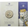 Купить Великобритания 5 фунтов 2026 "Звери Эпохи Тюдоров - Королевский Лев" в буклете