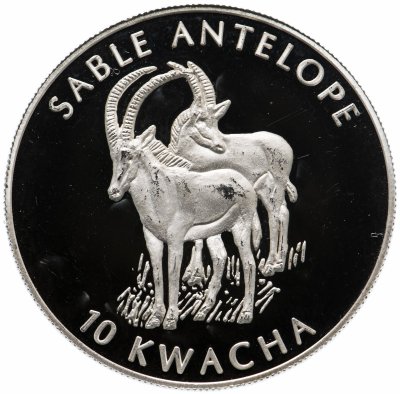 купить Малави 10 квач 2002 "Черная антилопа"
