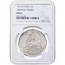 Купить Перу 1 соль 1916 в слабе NGC MS62