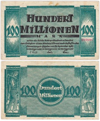купить Германия, Остерфильд 100 000 000 марок 1923