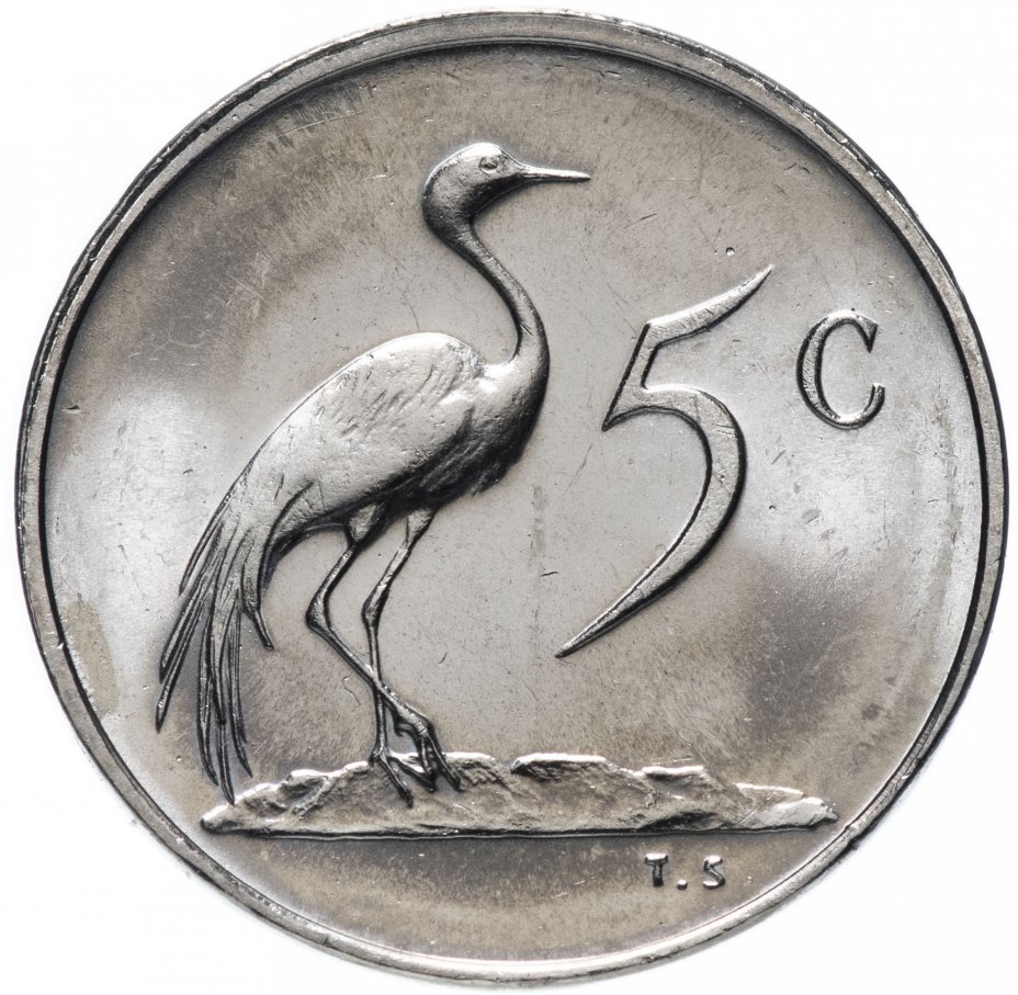 купить ЮАР 5 центов (cents) 1983
