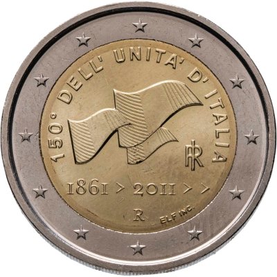 купить Италия 2 euro (евро) 2011 "150 лет объединения Италии"