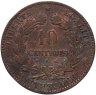 Купить Франция 10 сантимов (centimes) 1874