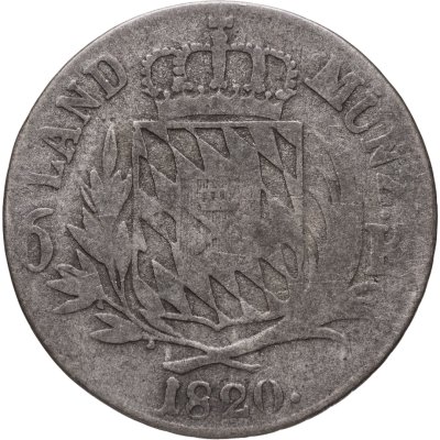 купить Бавария 6 крейцеров 1820