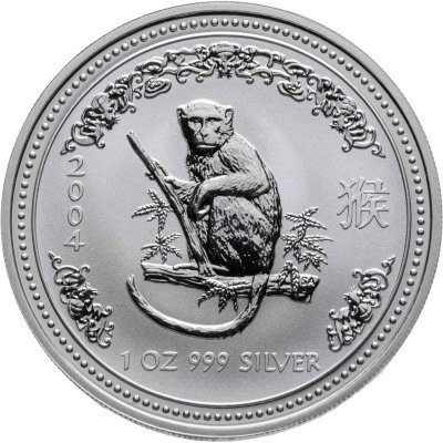 купить Австралия 1 доллар 2004 "Восточный календарь. Год обезьяны"