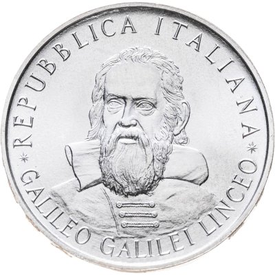 купить Италия 500 лир 1982 "340 лет со дня смерти Галилео Галилея"