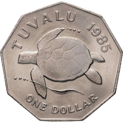 купить Тувалу 1 доллар (dollar) 1985