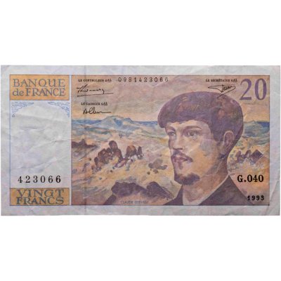купить Франция 20 франков 1993 (Pick 151)