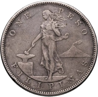 купить Филиппины 1 песо (peso) 1903 S