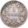 Купить Германия 1 марка (mark) 1875 B  знак монетного двора: "B" - Ганновер